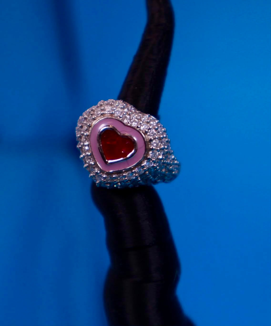 Heart Armour Pinky Ring