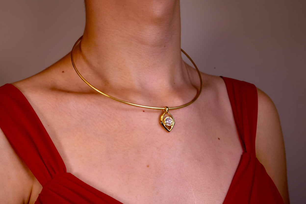 18k Gold Diamond Pendant