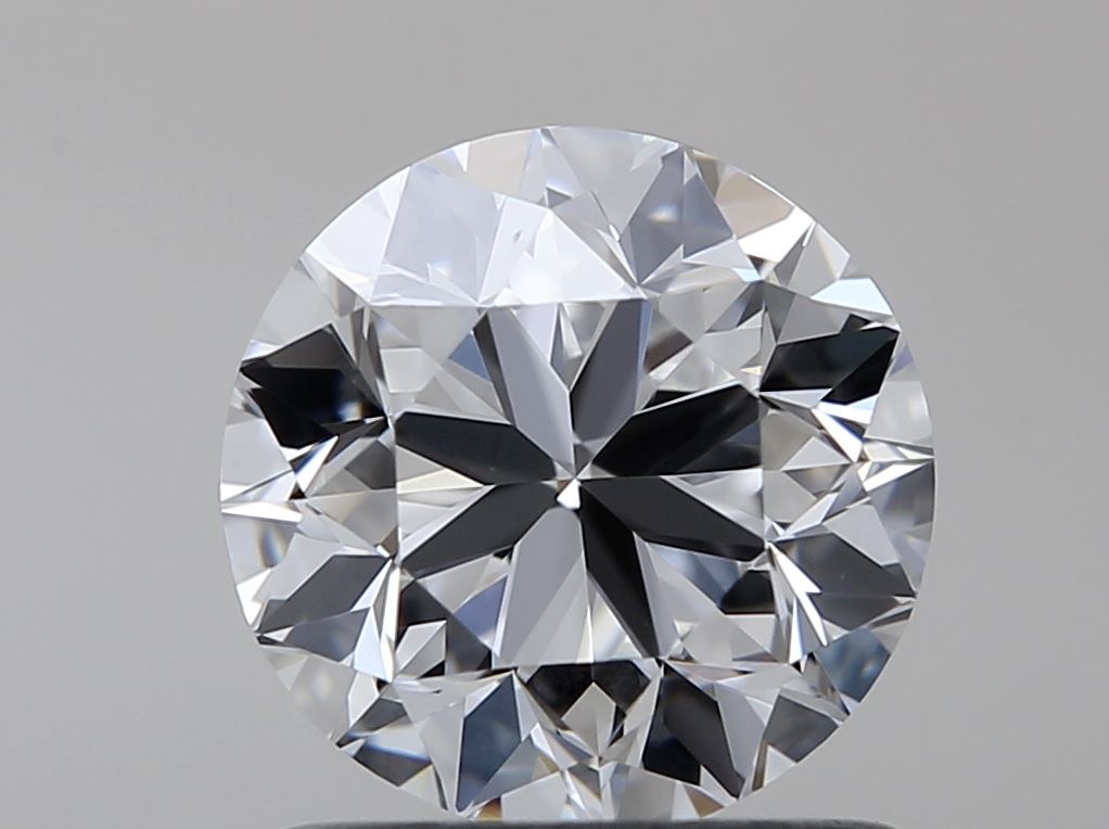 1.00 Carat Round Brilliant Diamond – GIA Certified, D Color, VVS1 Clarity, Very Good Cut, Medium Blue Fluorescence
