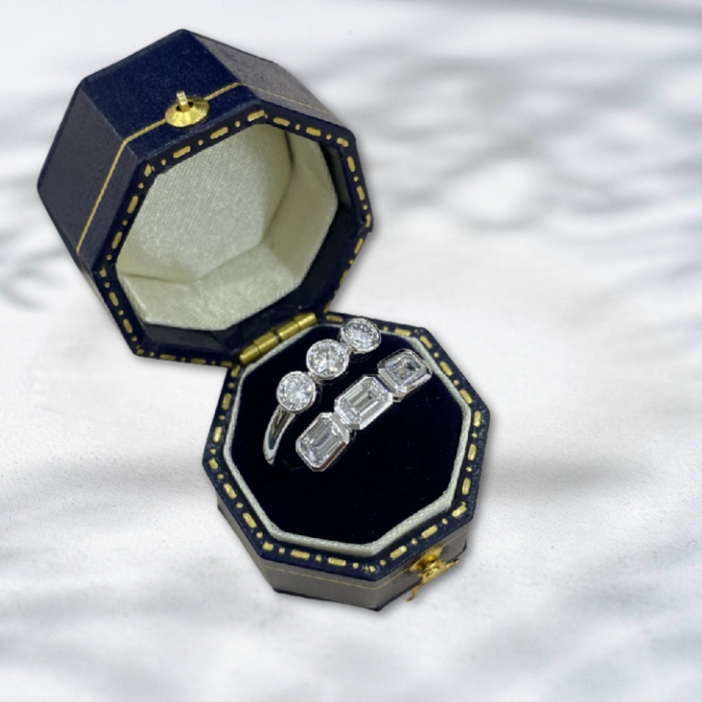 QOB DuoVerse – Lab Diamond Stacking Ring 1.353ct in 18K Gold