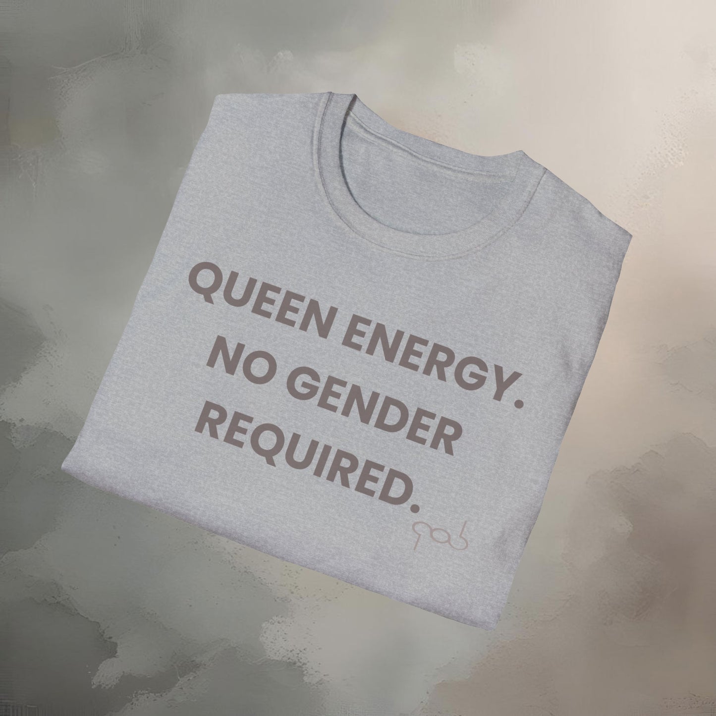 QUEEN ENERGY. NO GENDER REQUIRED. Unisex Softstyle T-Shirt