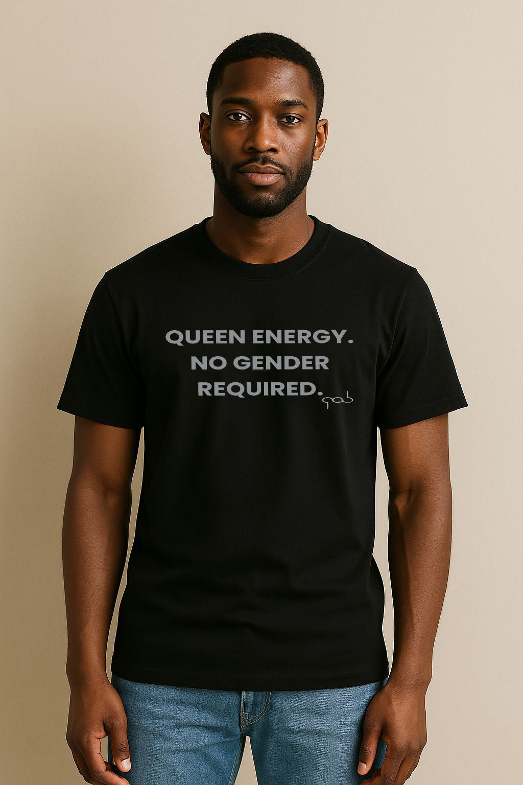 QUEEN ENERGY. NO GENDER REQUIRED. Unisex Softstyle T-Shirt