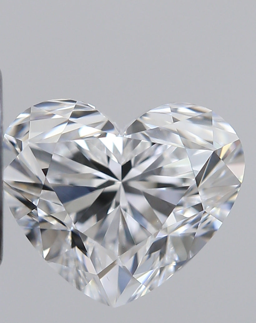 GIA-Certified 1.01 ct Heart-Shaped Diamond – D Color, VVS2 Clarity
