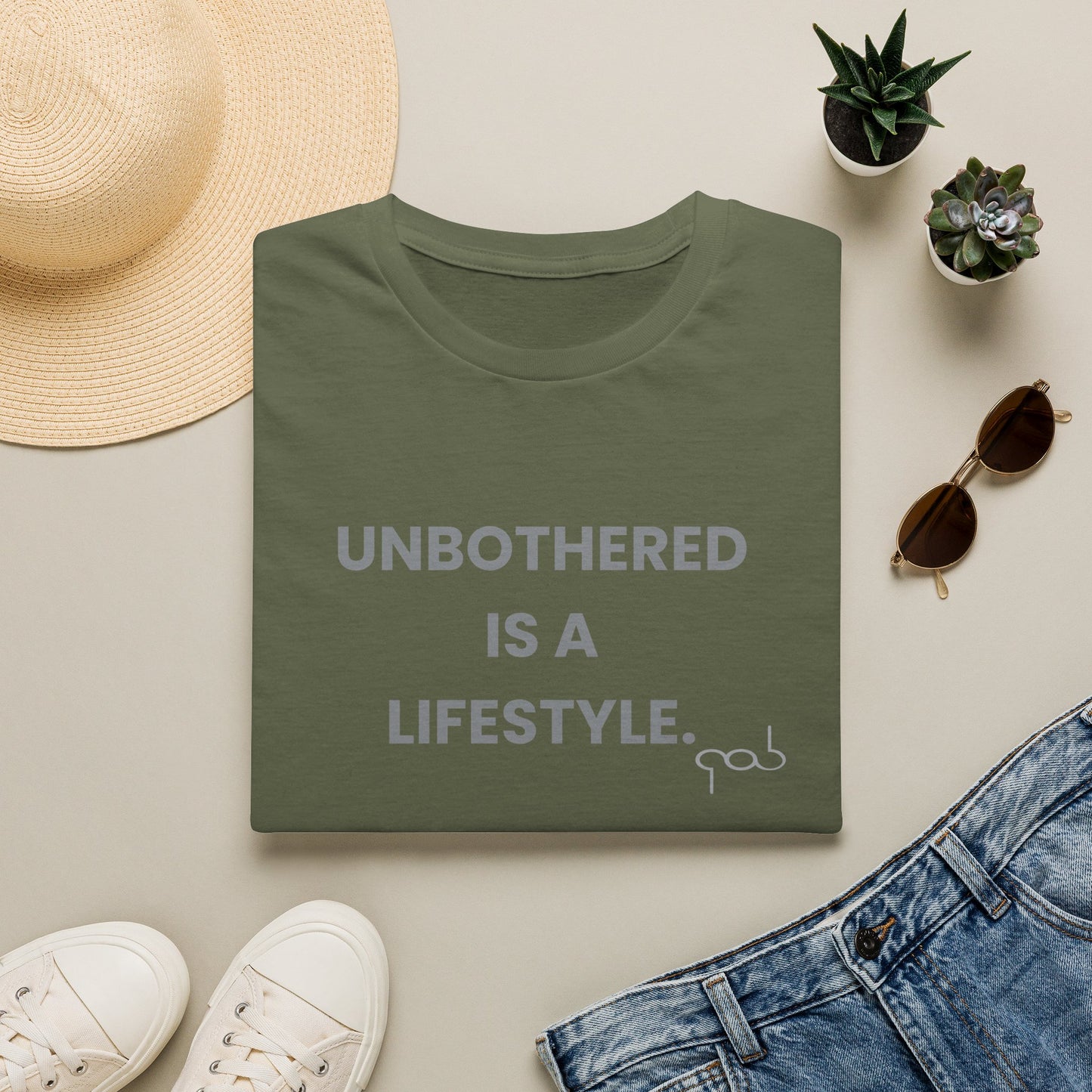 Unbothered is a Lifestyle— Funny Self‑Care Graphic Tee