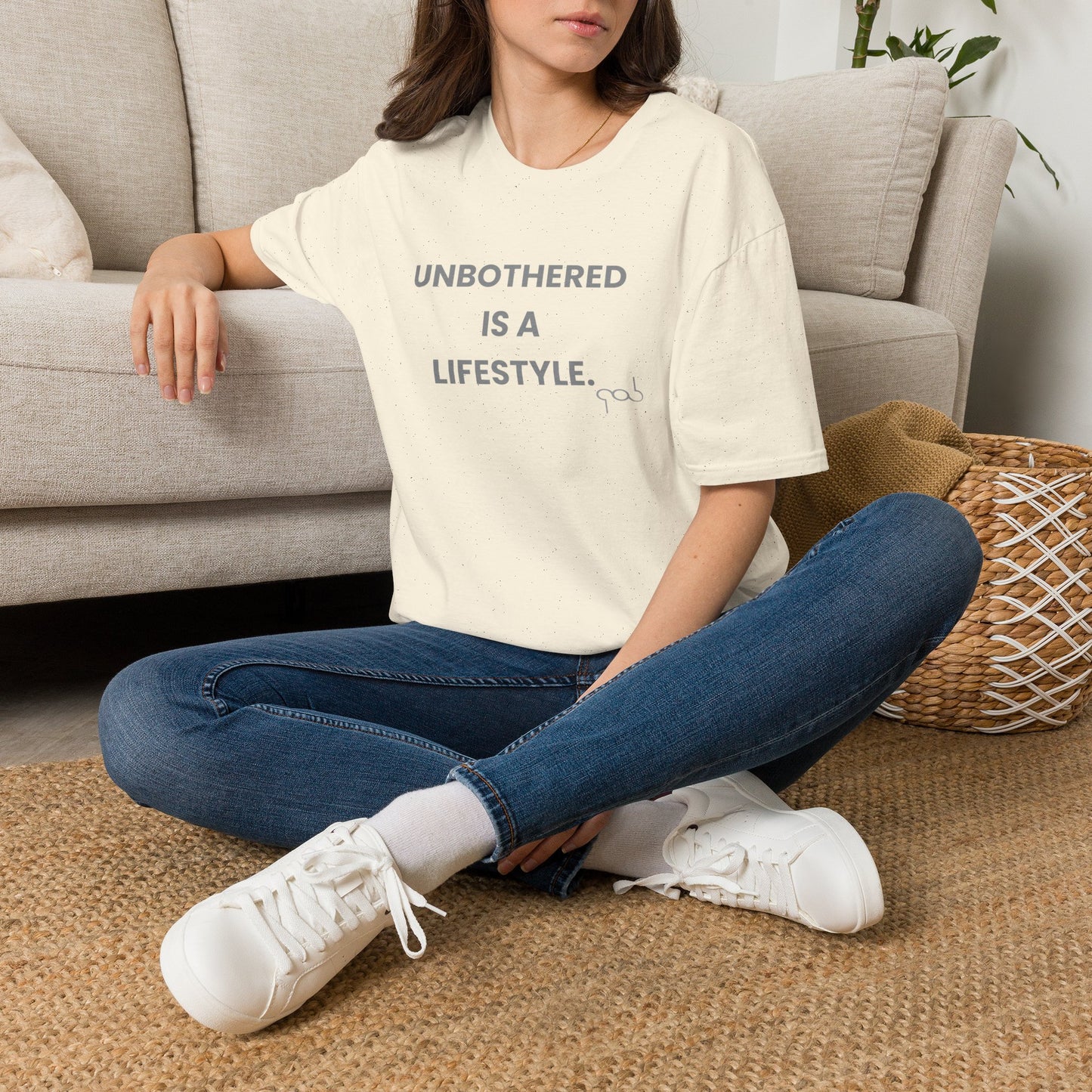 Unbothered is a Lifestyle— Funny Self‑Care Graphic Tee