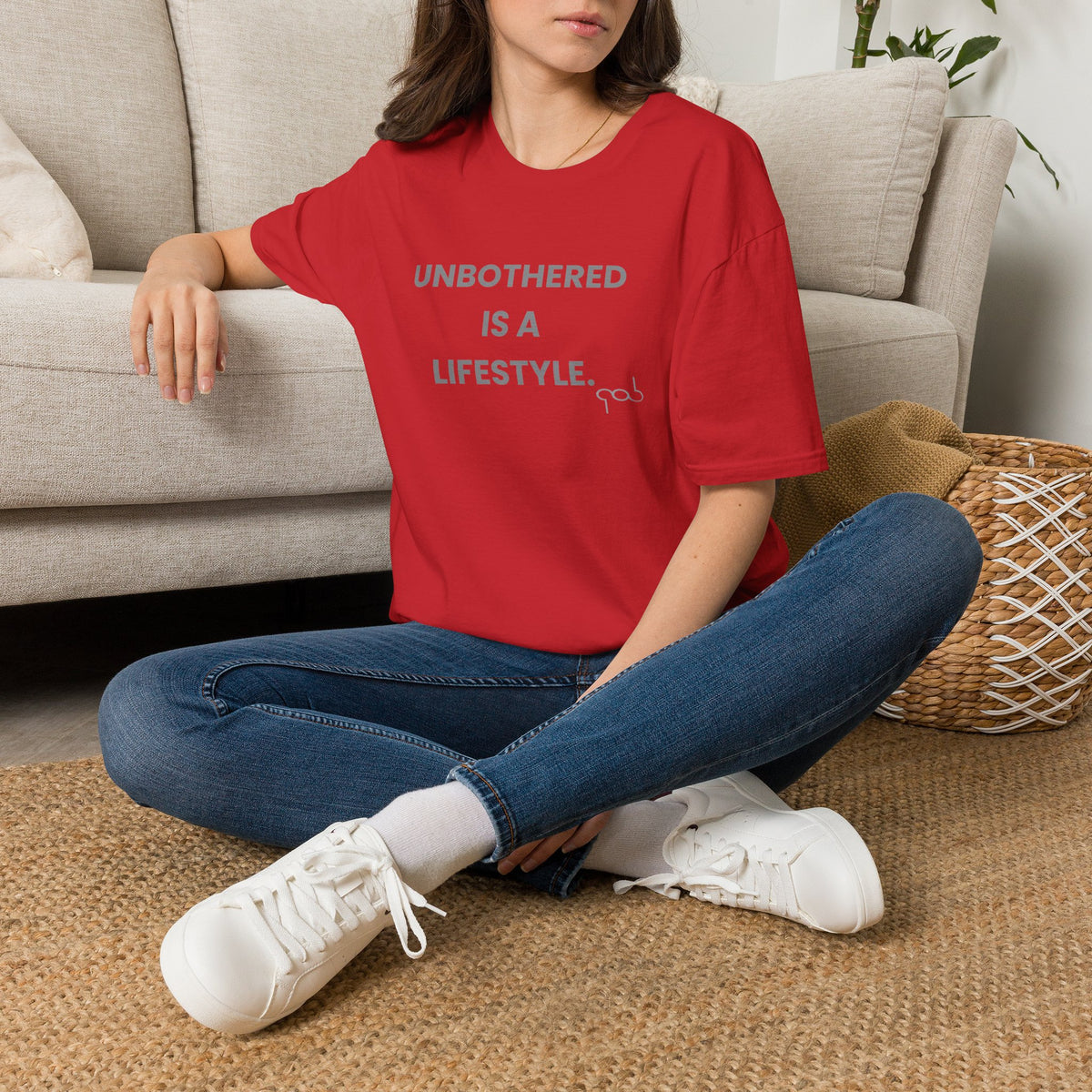 Unbothered is a Lifestyle— Funny Self‑Care Graphic Tee