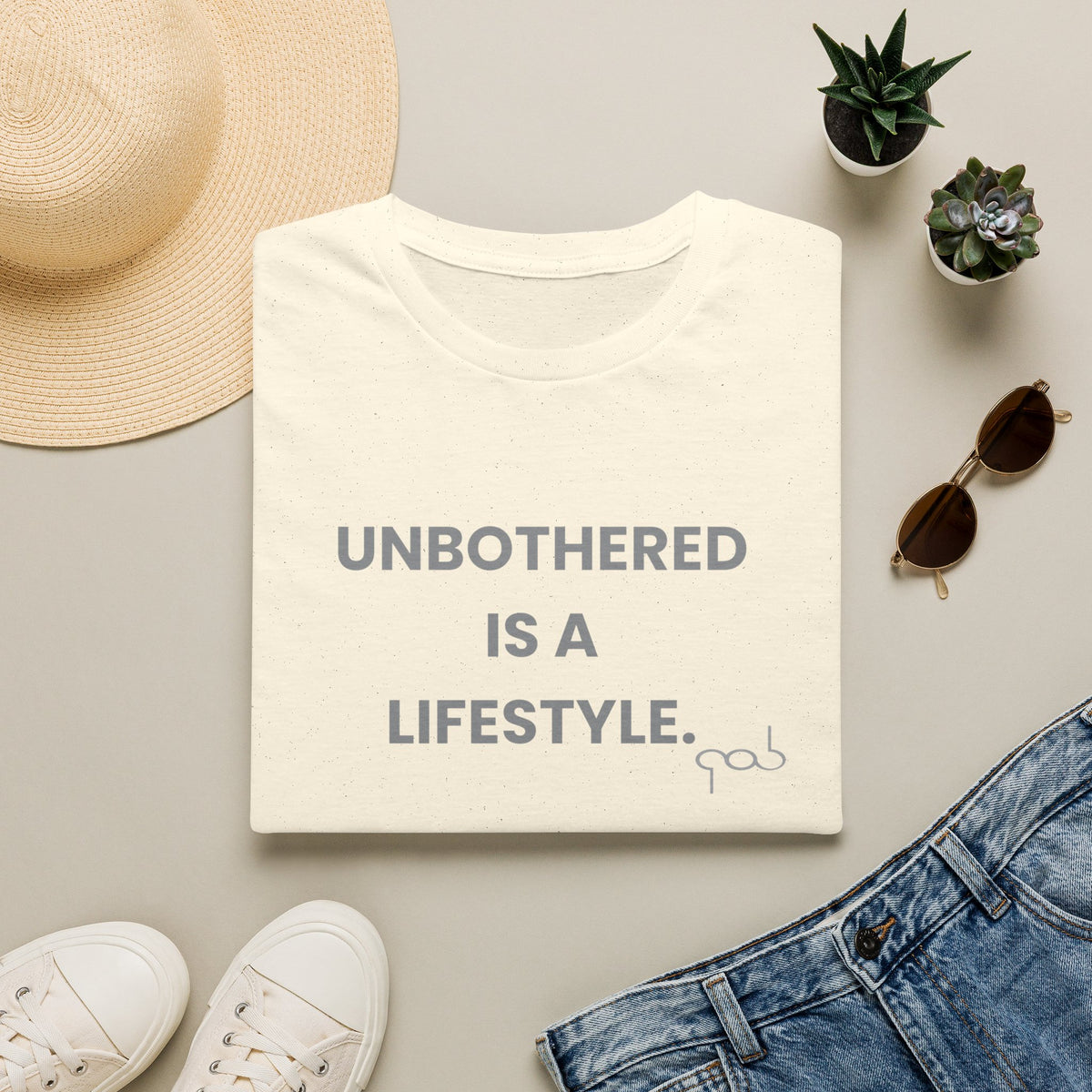 Unbothered is a Lifestyle— Funny Self‑Care Graphic Tee
