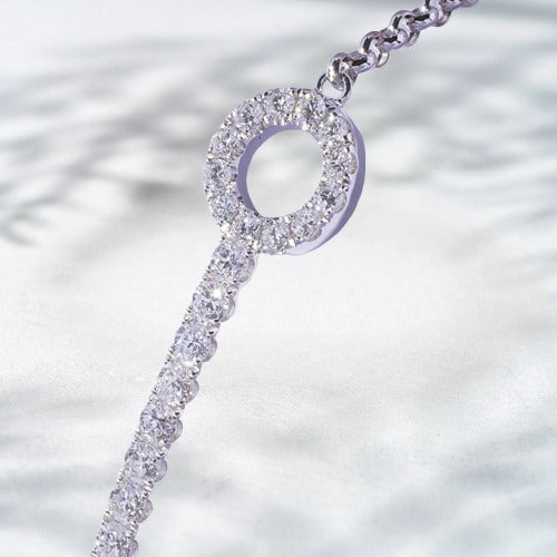 Stellar Coil | 3.44ct Natural Diamond Bracelet