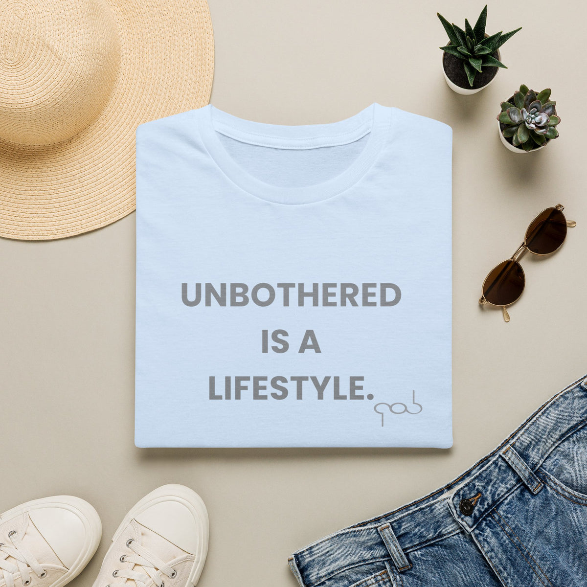 Unbothered is a Lifestyle— Funny Self‑Care Graphic Tee