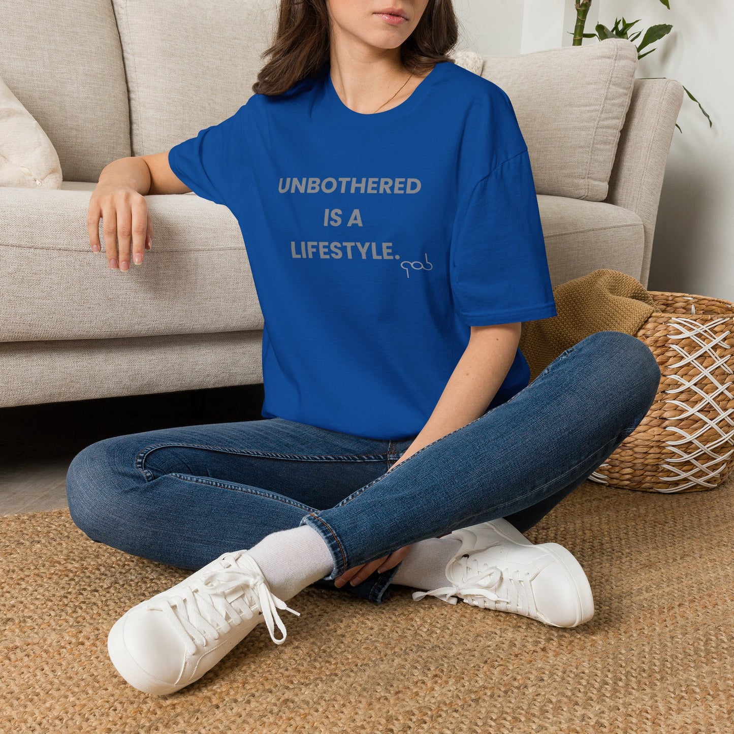 Unbothered is a Lifestyle— Funny Self‑Care Graphic Tee