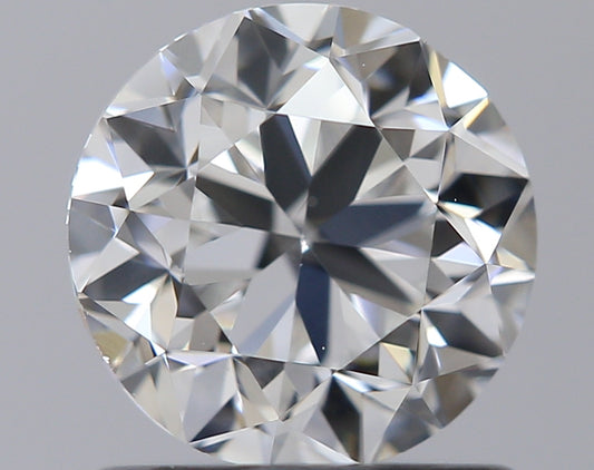 1.00 Carat Round Brilliant Diamond – GIA Certified, D Color, VS1 Clarity, Strong Blue Fluorescence