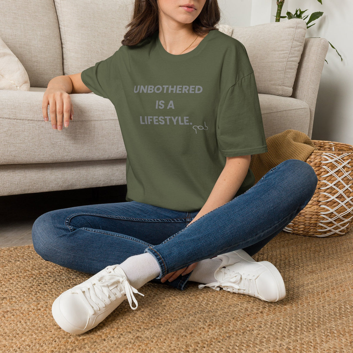 Unbothered is a Lifestyle— Funny Self‑Care Graphic Tee