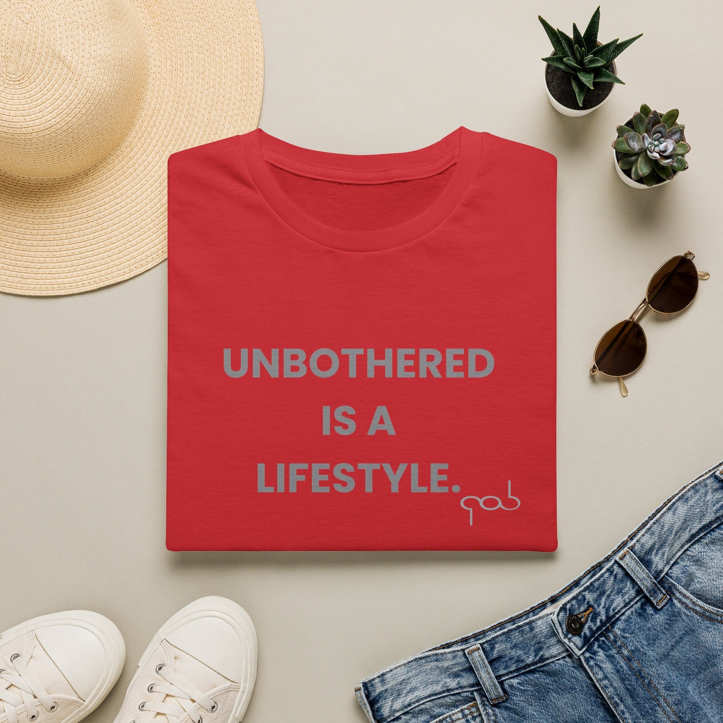 Unbothered is a Lifestyle— Funny Self‑Care Graphic Tee