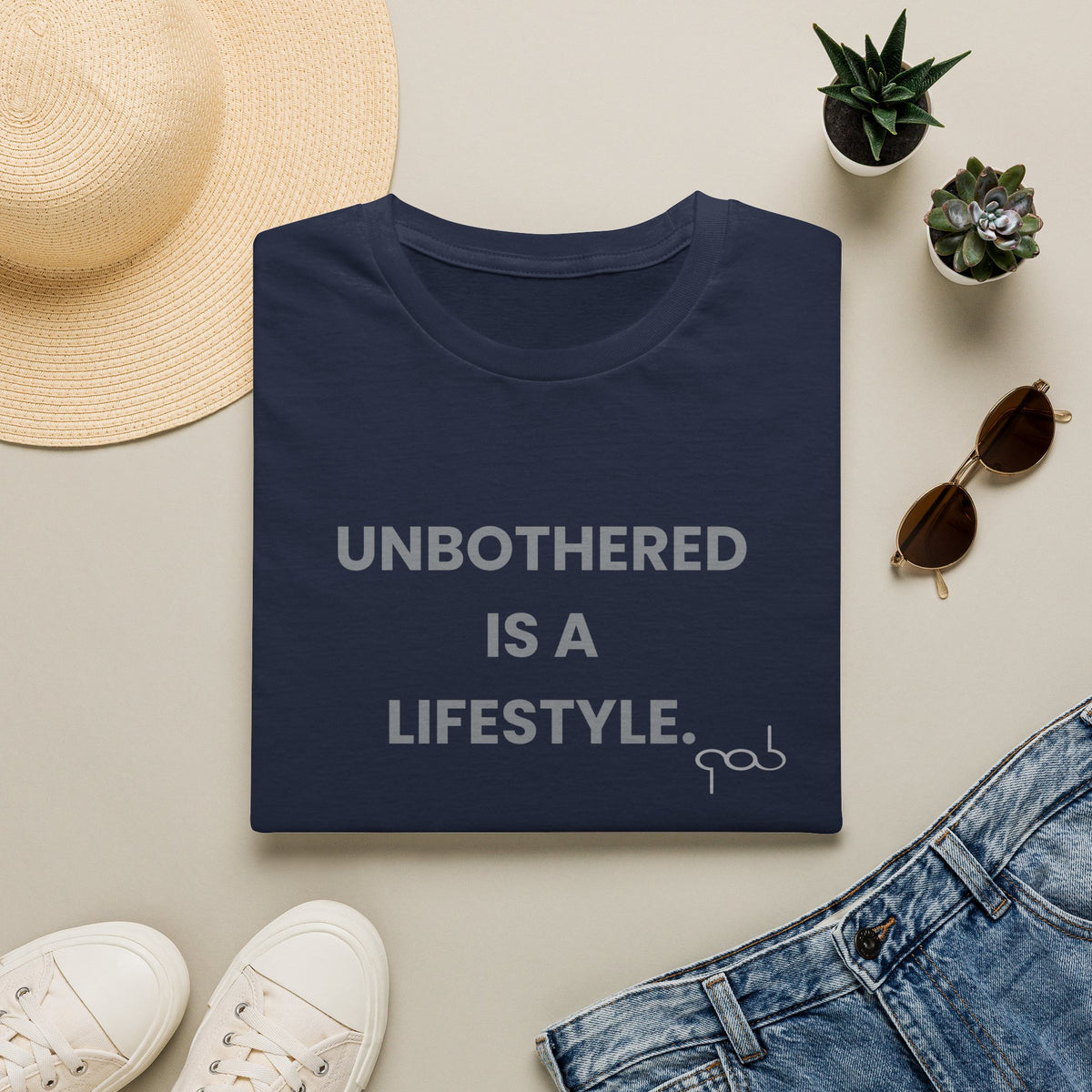 Unbothered is a Lifestyle— Funny Self‑Care Graphic Tee