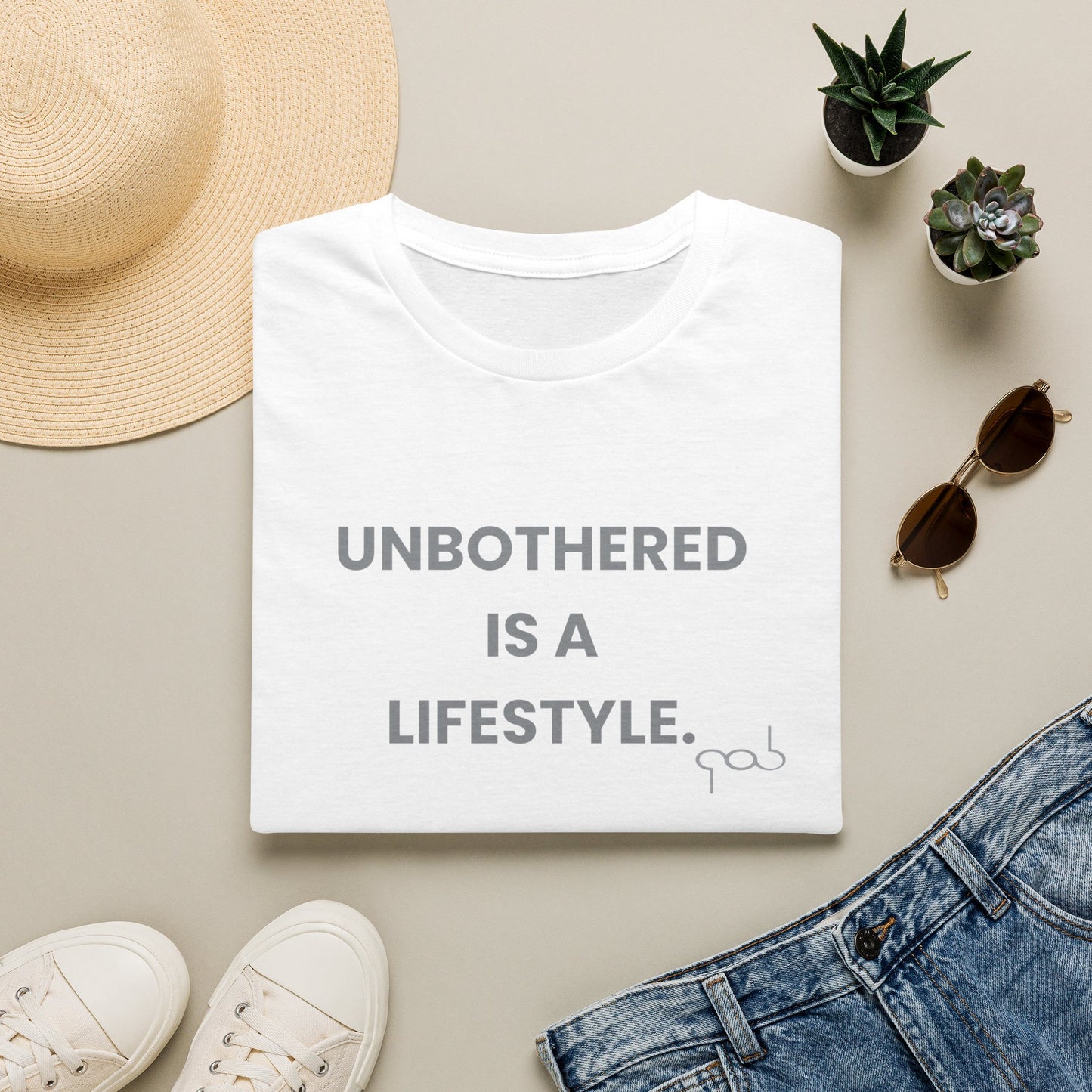 Unbothered is a Lifestyle— Funny Self‑Care Graphic Tee