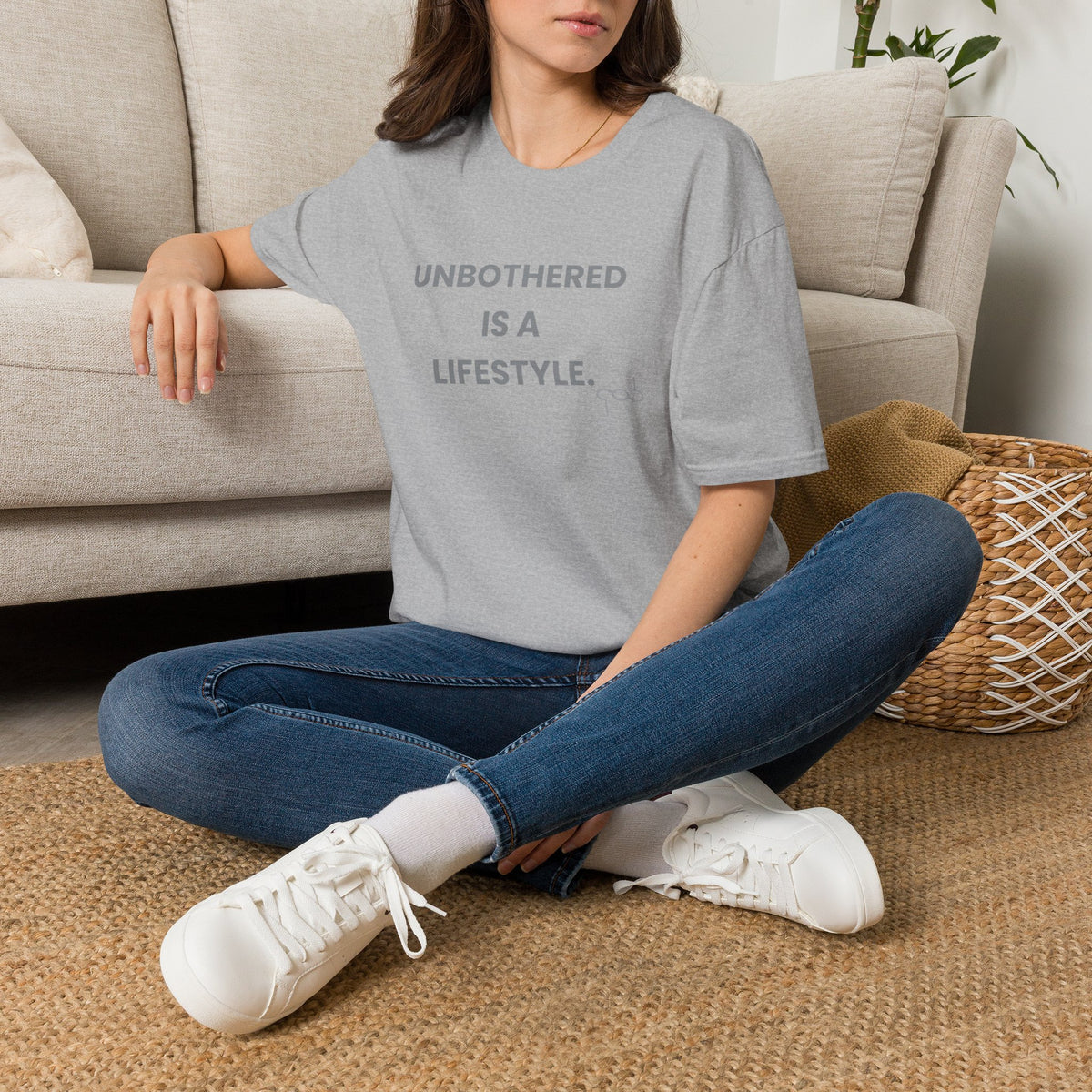 Unbothered is a Lifestyle— Funny Self‑Care Graphic Tee