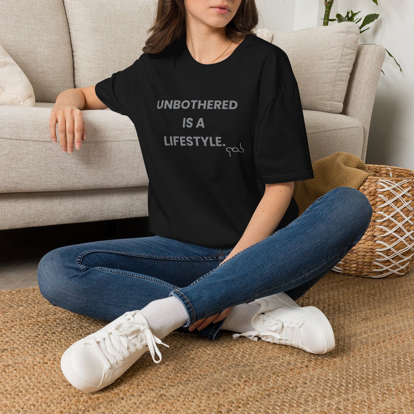 Unbothered is a Lifestyle— Funny Self‑Care Graphic Tee