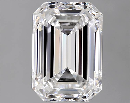 Emberstone cut diamond on a gray background