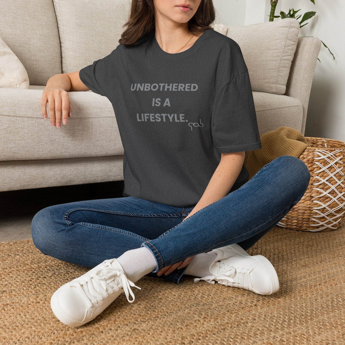 Unbothered is a Lifestyle— Funny Self‑Care Graphic Tee