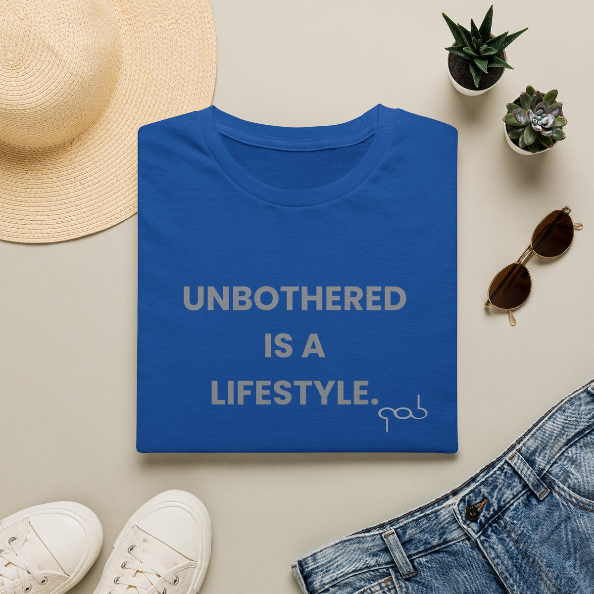 Unbothered is a Lifestyle— Funny Self‑Care Graphic Tee