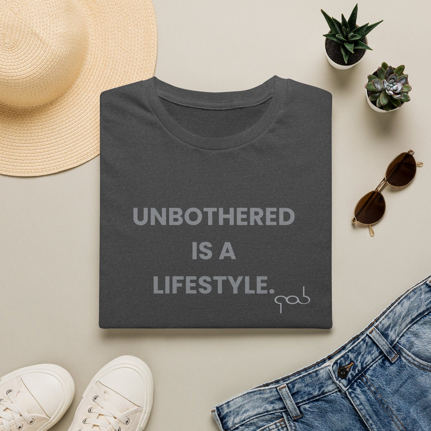 Unbothered is a Lifestyle— Funny Self‑Care Graphic Tee