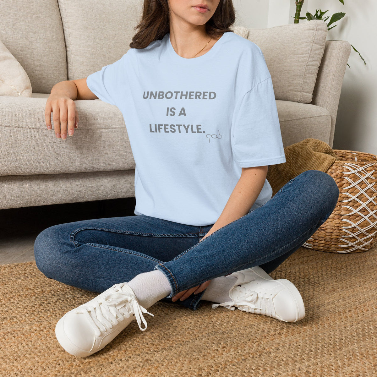 Unbothered is a Lifestyle— Funny Self‑Care Graphic Tee