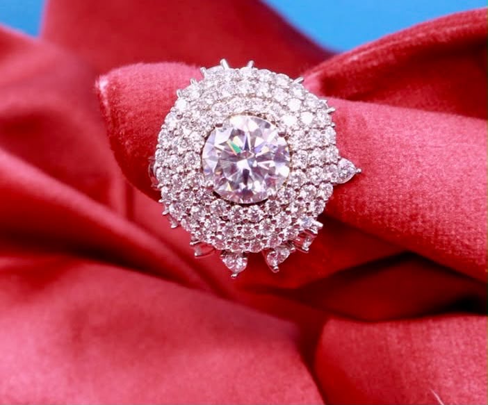 Heartfall Diamond Ring