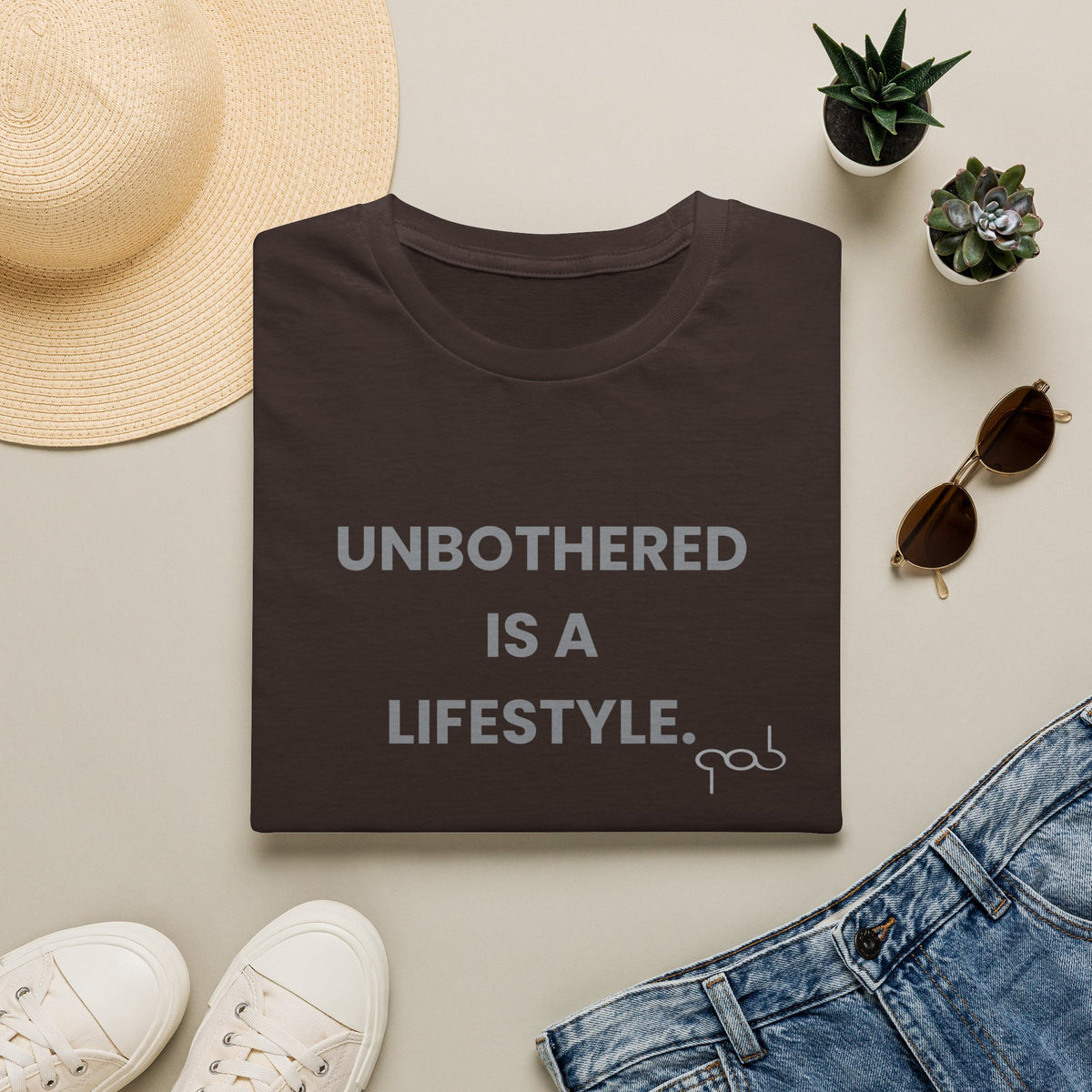 Unbothered is a Lifestyle— Funny Self‑Care Graphic Tee