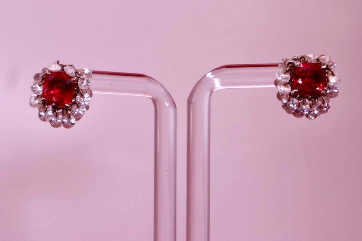 Orbit Spinel Earrings