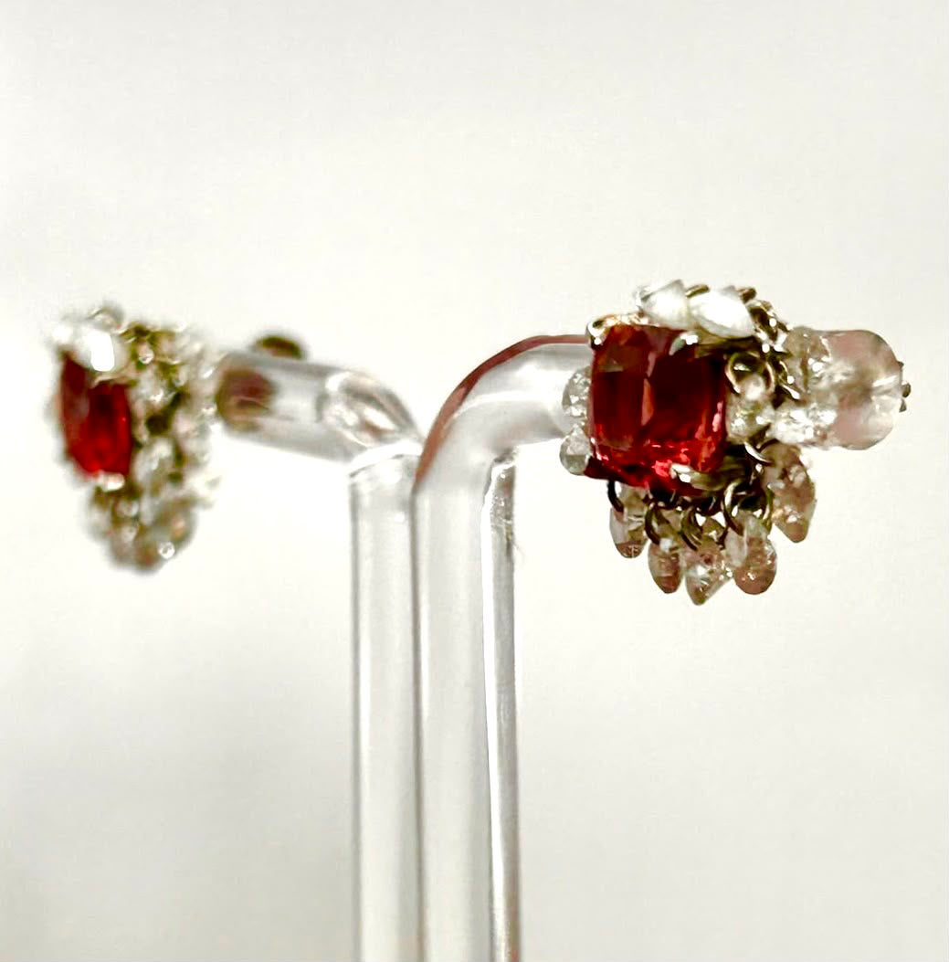 Orbit Spinel Earrings