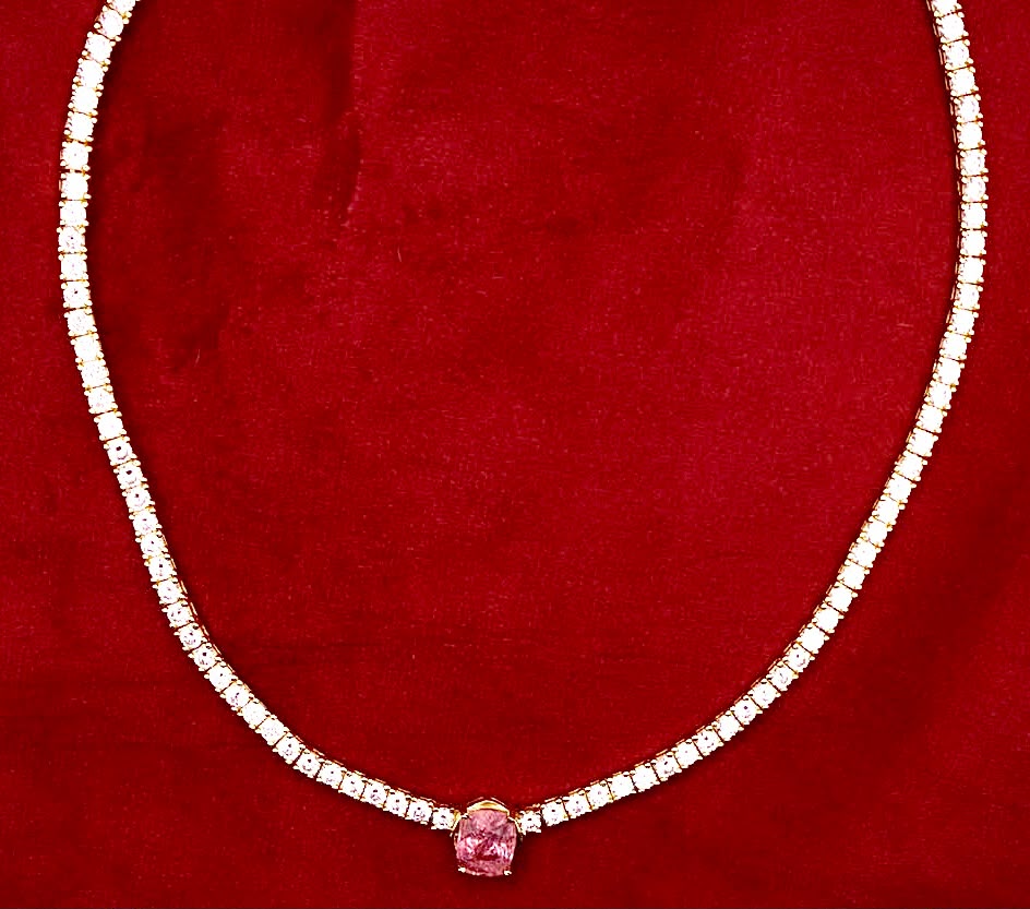 Flipstone Tennis Necklace