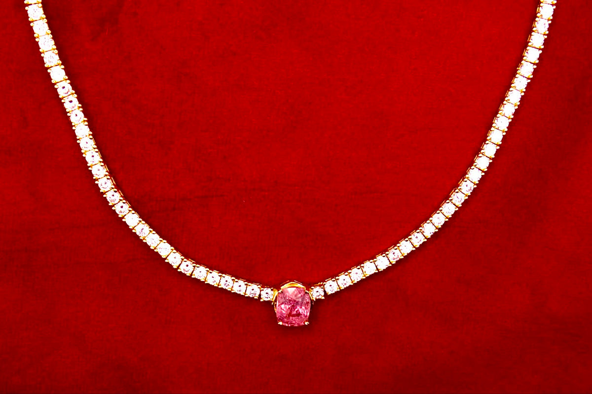 Flipstone Tennis Necklace