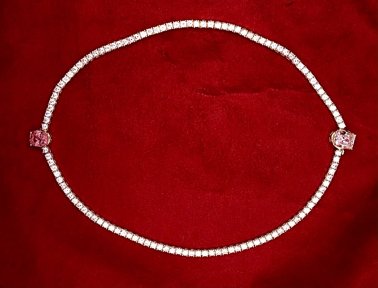 Flipstone Tennis Necklace