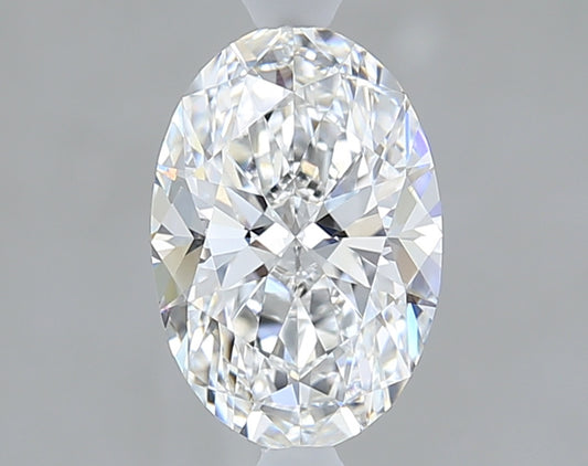 E Color Oval Diamond – 1.00 Carat, VVS1 (GIA Certified)