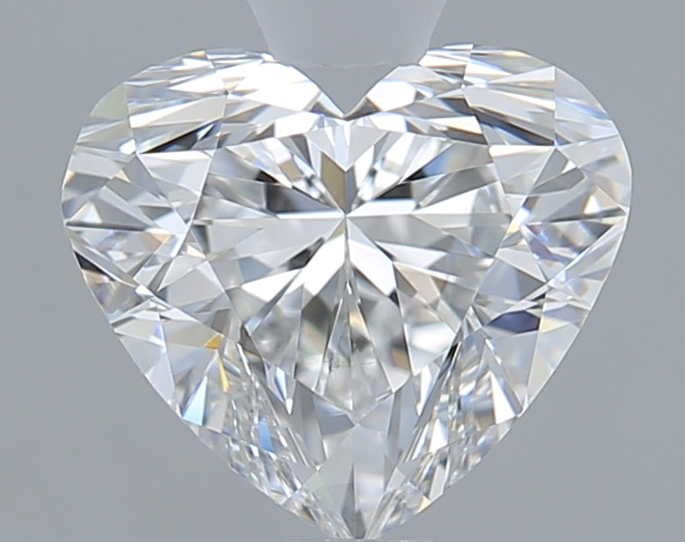 GIA-Certified 1.00 ct Heart-Shaped Diamond – E Color, VS1 Clarity