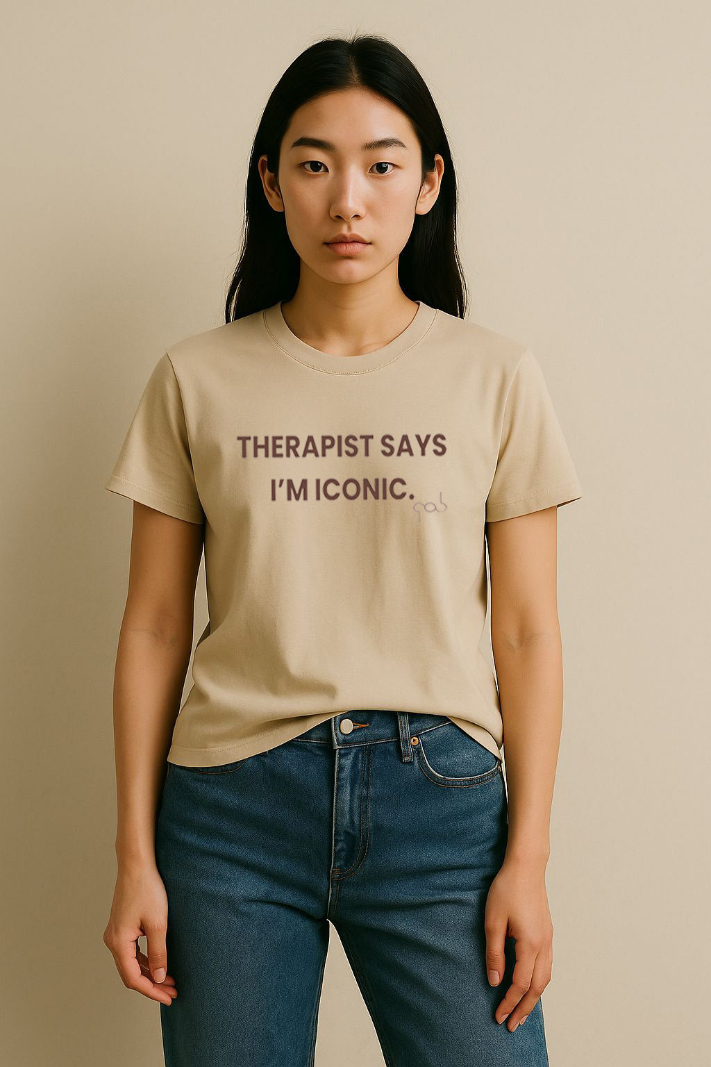 Therapist Says I'm Iconic Unisex Softstyle  T-Shirt