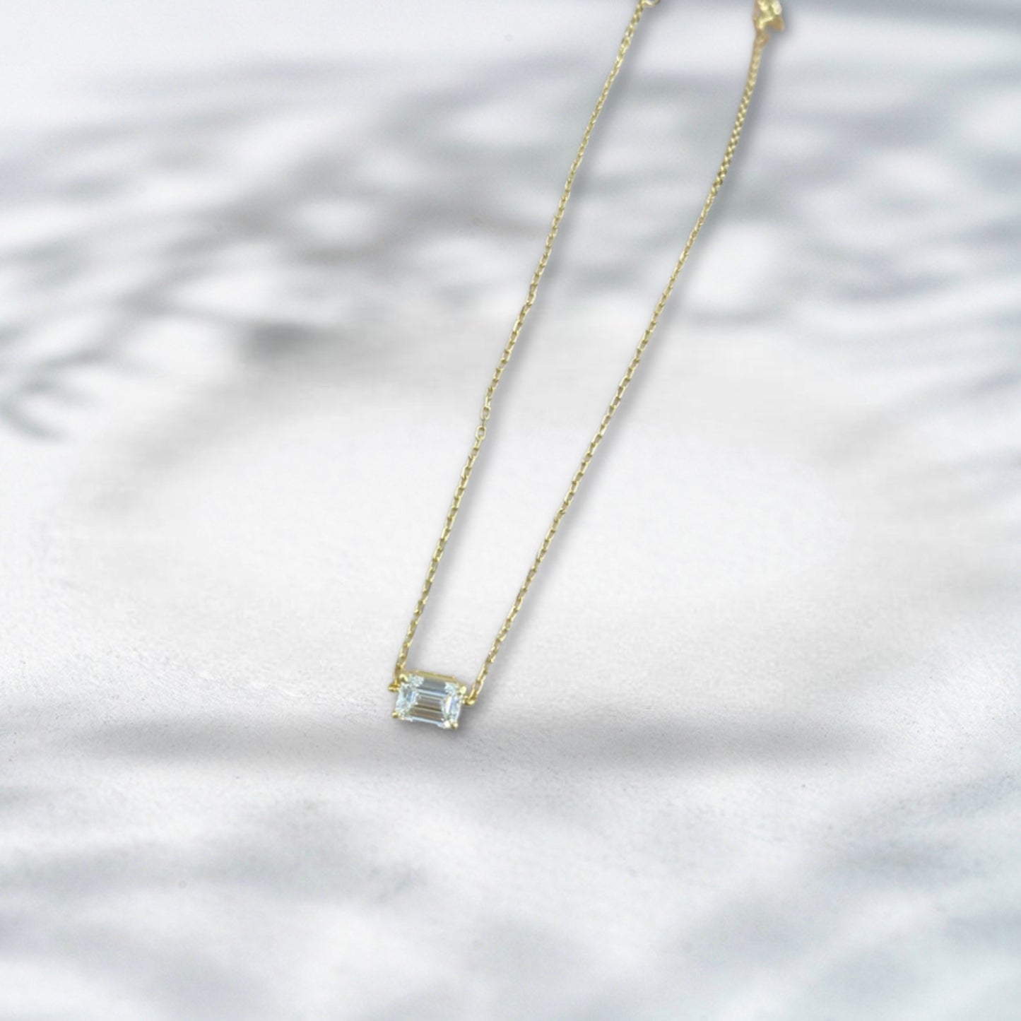 QOB Glowthread Emerald Bracelet | 0.543 ct in 18K Yellow Gold Lab Diamond