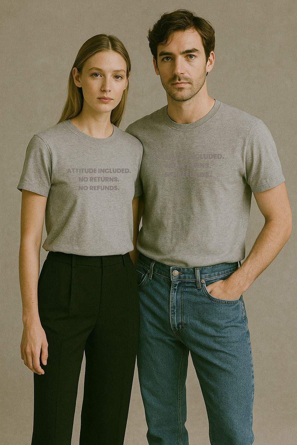 Attitude Included. No Return. No Refund Unisex Softstyle T-Shirt