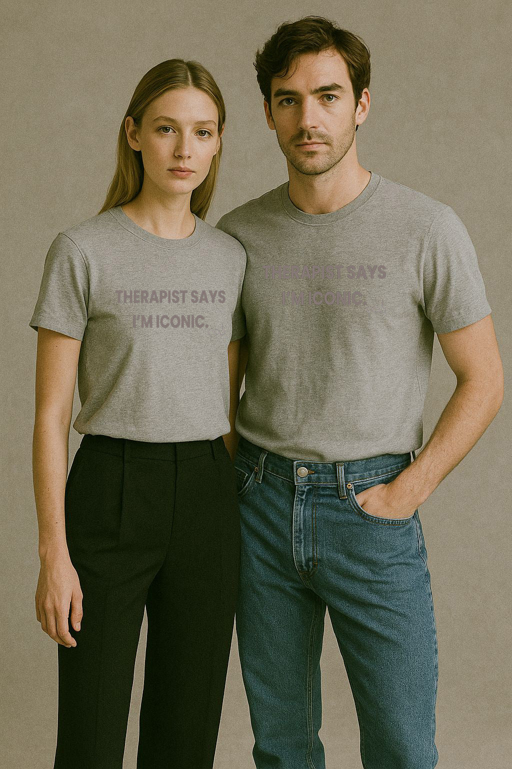 Therapist Says I'm Iconic Unisex Softstyle  T-Shirt