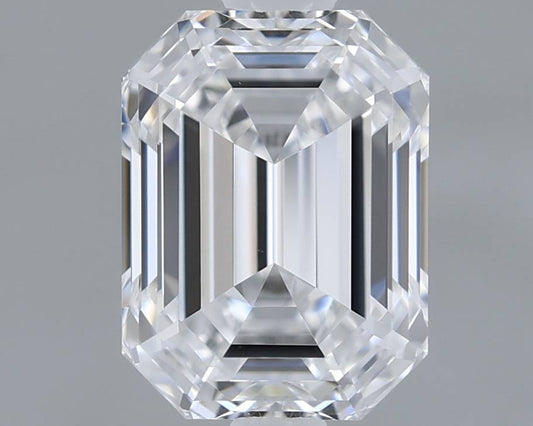 D Color Emerald Cut Diamond – 1.01 Carat, VVS2 (GIA Certified)