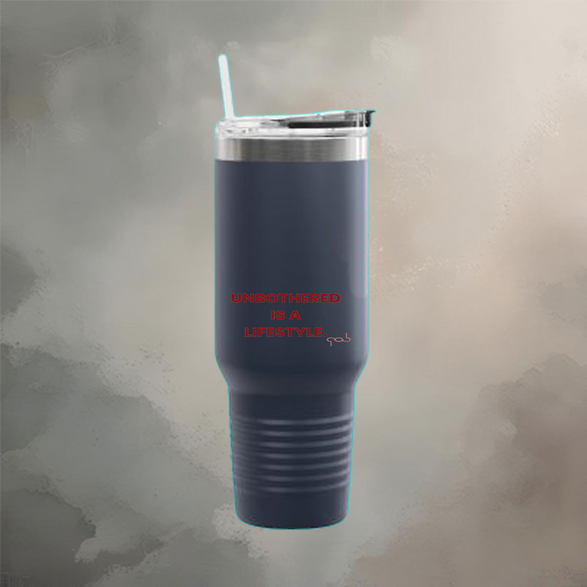 Unbothered is a Lifestyle -  Insulated Travel Mug, 40oz