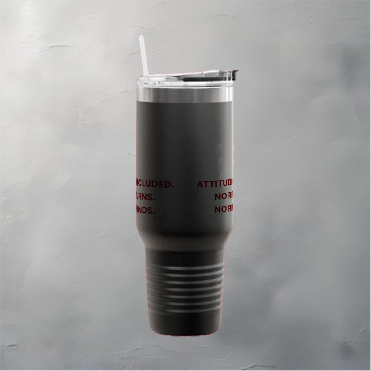 Queen Energy. No Gender Required. Insulated Travel Mug | 40oz ,
