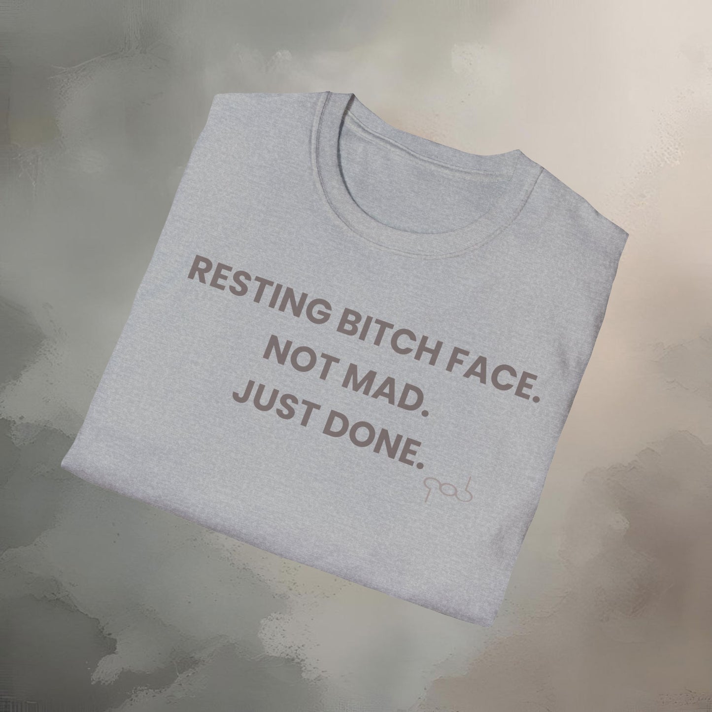 Resting Bitch Face Unisex Softstyle T-Shirt