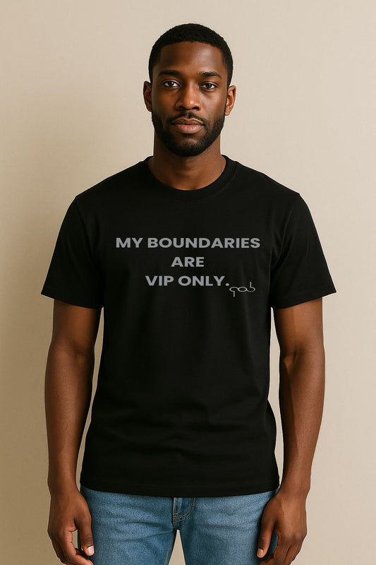 My Boundaries Are VIP Only, Unisex Softstyle T-Shirt