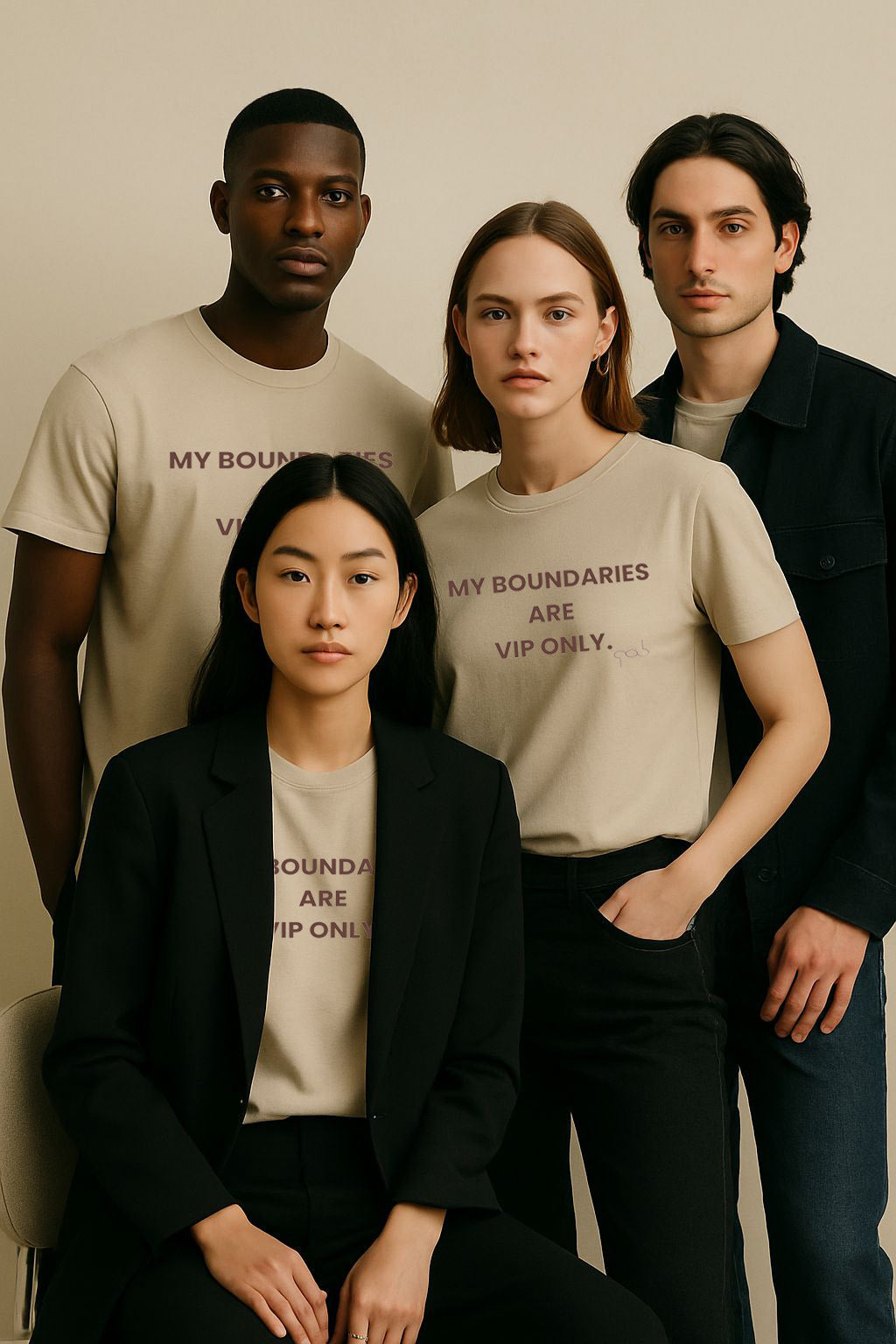 My Boundaries Are VIP Only, Unisex Softstyle T-Shirt