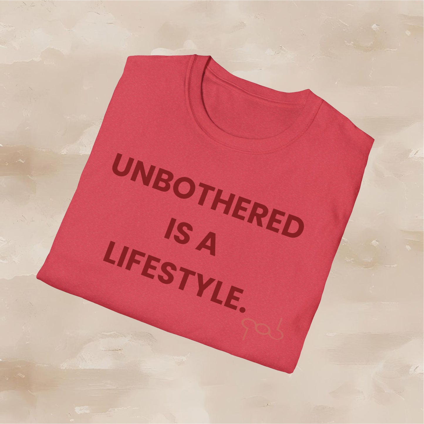 Unbothered is a Lifestyle Unisex Softstyle T-Shirt