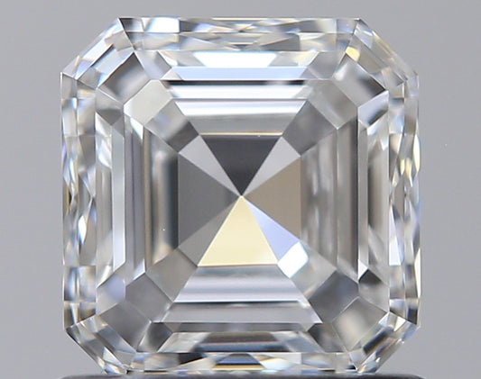 1.02 Carat Square Emerald Cut Diamond – E Color, VVS1 Clarity, GIA Certified