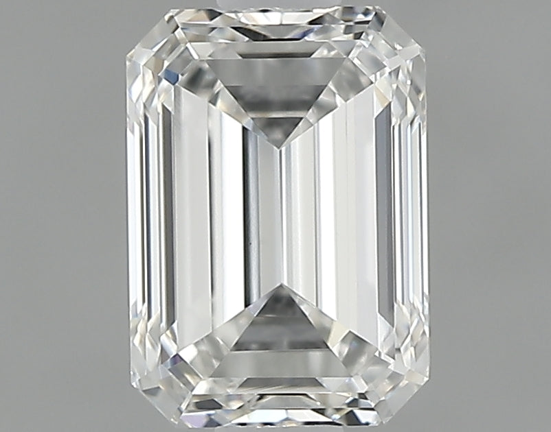 GIA-Certified 1.00 ct Emerald-Cut Diamond – D Color, VS1 Clarity, Strong Blue Fluorescence
