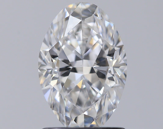 1.13ct Oval Cut Diamond – D Color, VS1 Clarity, GIA Certified