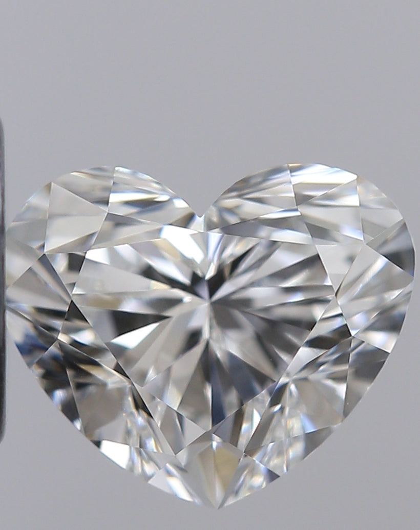 GIA-Certified 1.04 ct Heart-Shaped Diamond – F Color, VVS1 Clarity
